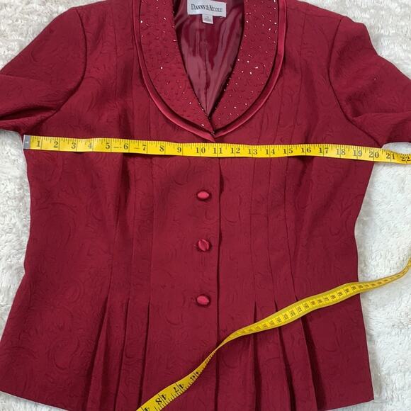 Vintage 90s Danny and Nicole two piece skirt suit, 14 - Picture 6 of 12